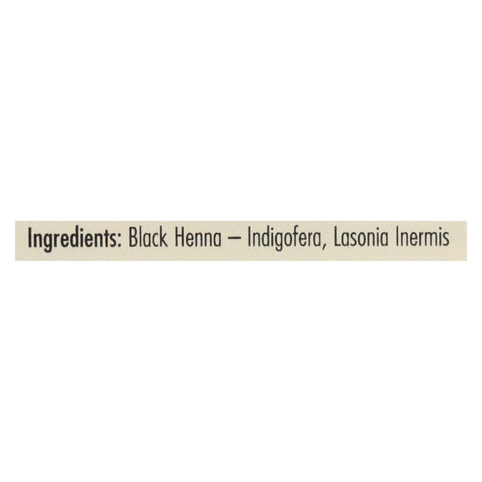 Rainbow Henna Hair Dye & Conditioner Persian Black - 4 Oz