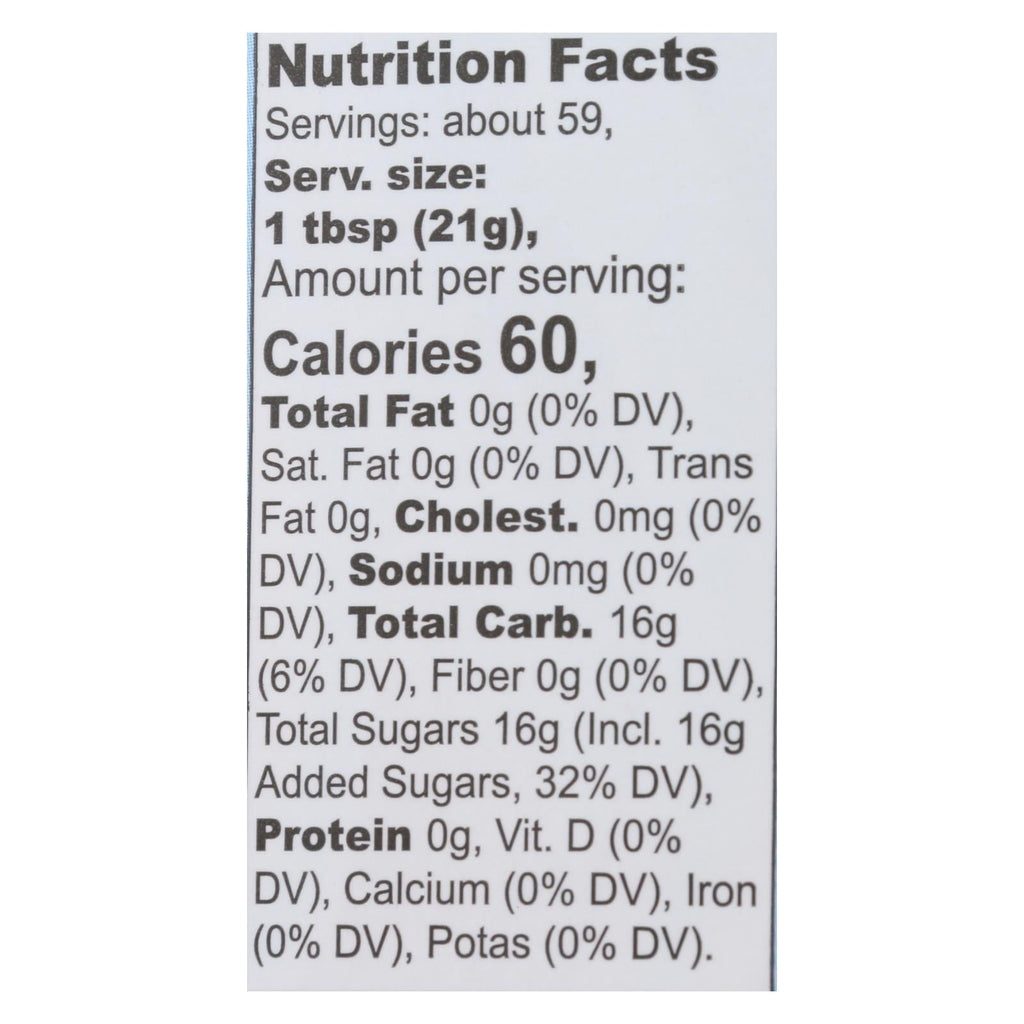 Organic Blue Agave Sweetener, 44 Oz, Pack of 6