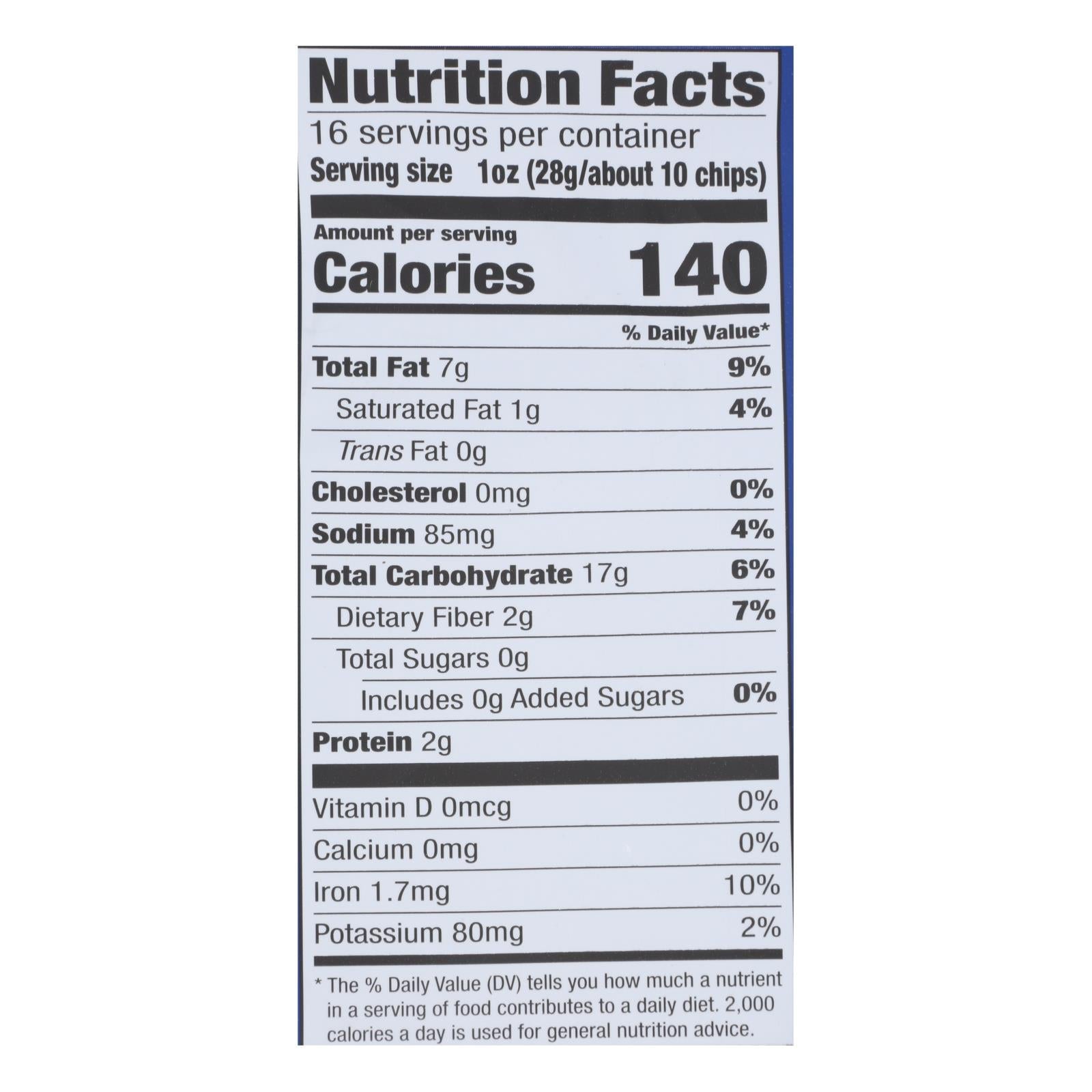 Garden Of Eatin' Blue Corn Chips, 12-Pack, 16 Oz Each