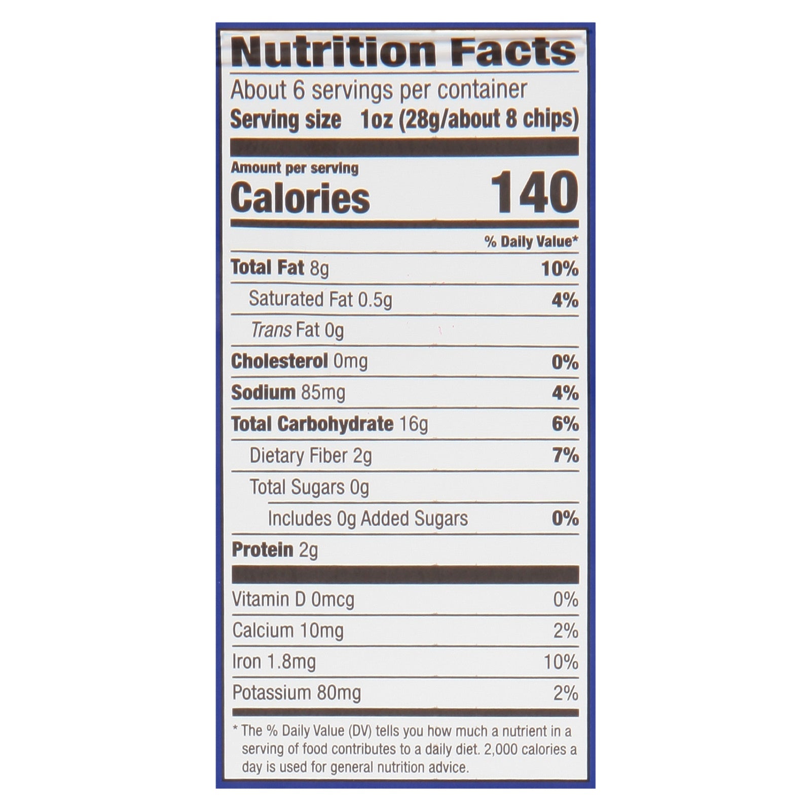Garden Of Eatin' - Chip Blue Corn Sesame - Case of 12-5.5 OZ