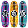 Black Label Adams "Curb Surfer" 9.75" Skateboard Deck