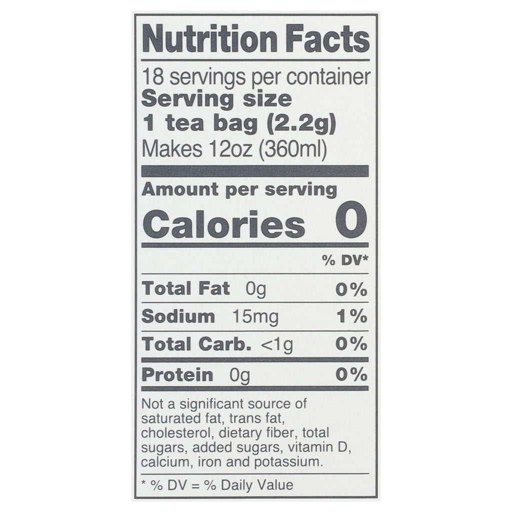 Good Earth Sweet & Spicy Herbal Black Tea, 6 Boxes, 18 Ct Each