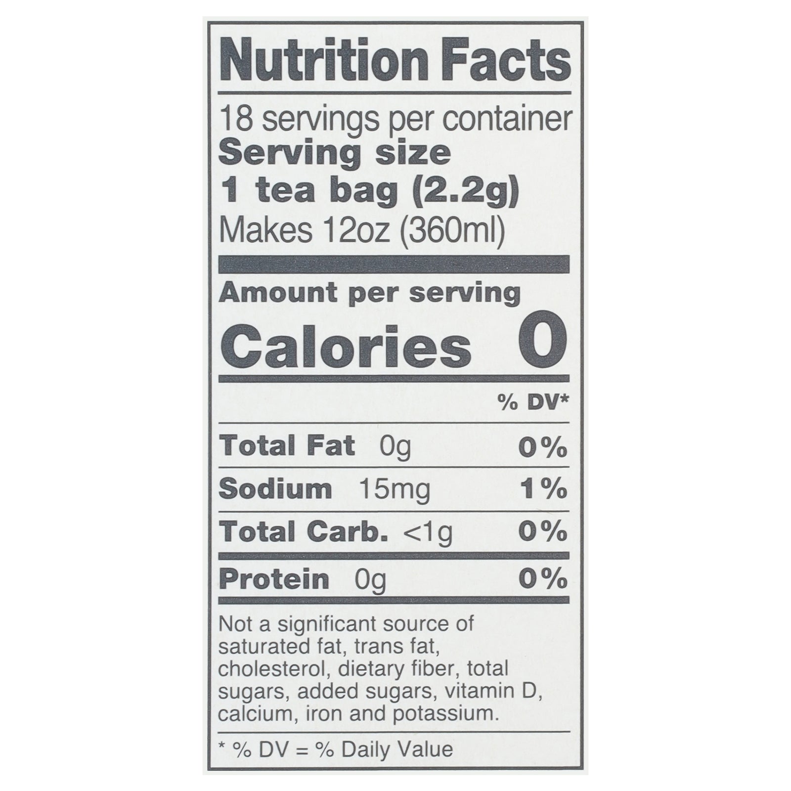 Good Earth Sweet & Spicy Herbal Black Tea, 6 Boxes, 18 Ct Each