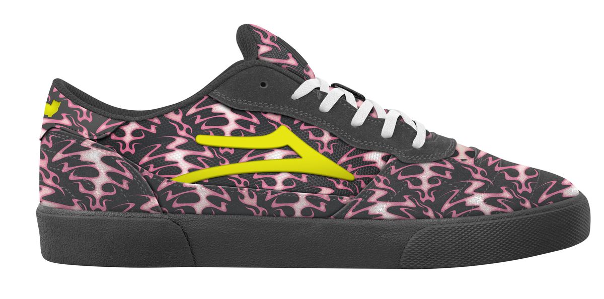 Lakai Shoes Cambridge Ripndip - Pink Flame