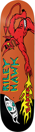 Baker Riley "Evil Vs. Evil" 8.5" Skateboard Deck