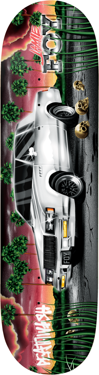 Deathwish Jamie Foy "Samborgini " 8.5"  TWIN Skateboard Deck