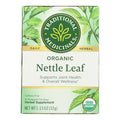 Organic Nettle Leaf Herbal Tea, 16 Bags, Case of 6