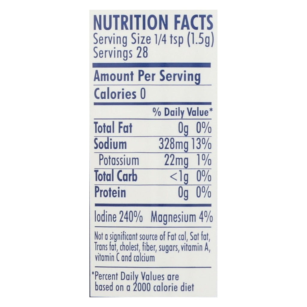 Maine Coast Sea Salt & Sea Veg - 1.5 Oz Shaker