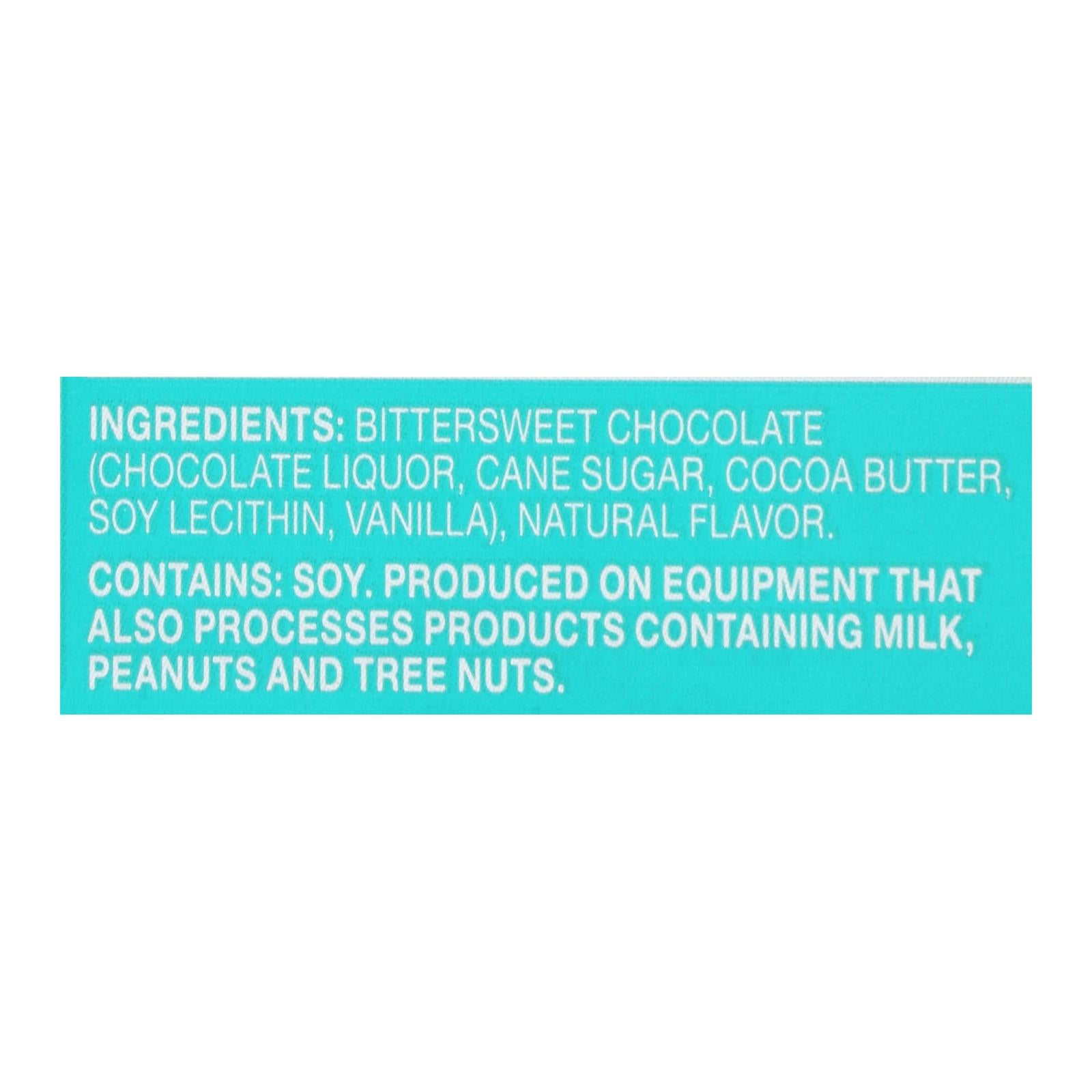 Endangered Species 72% Dark Chocolate Mint Bars, 3oz, 12pk