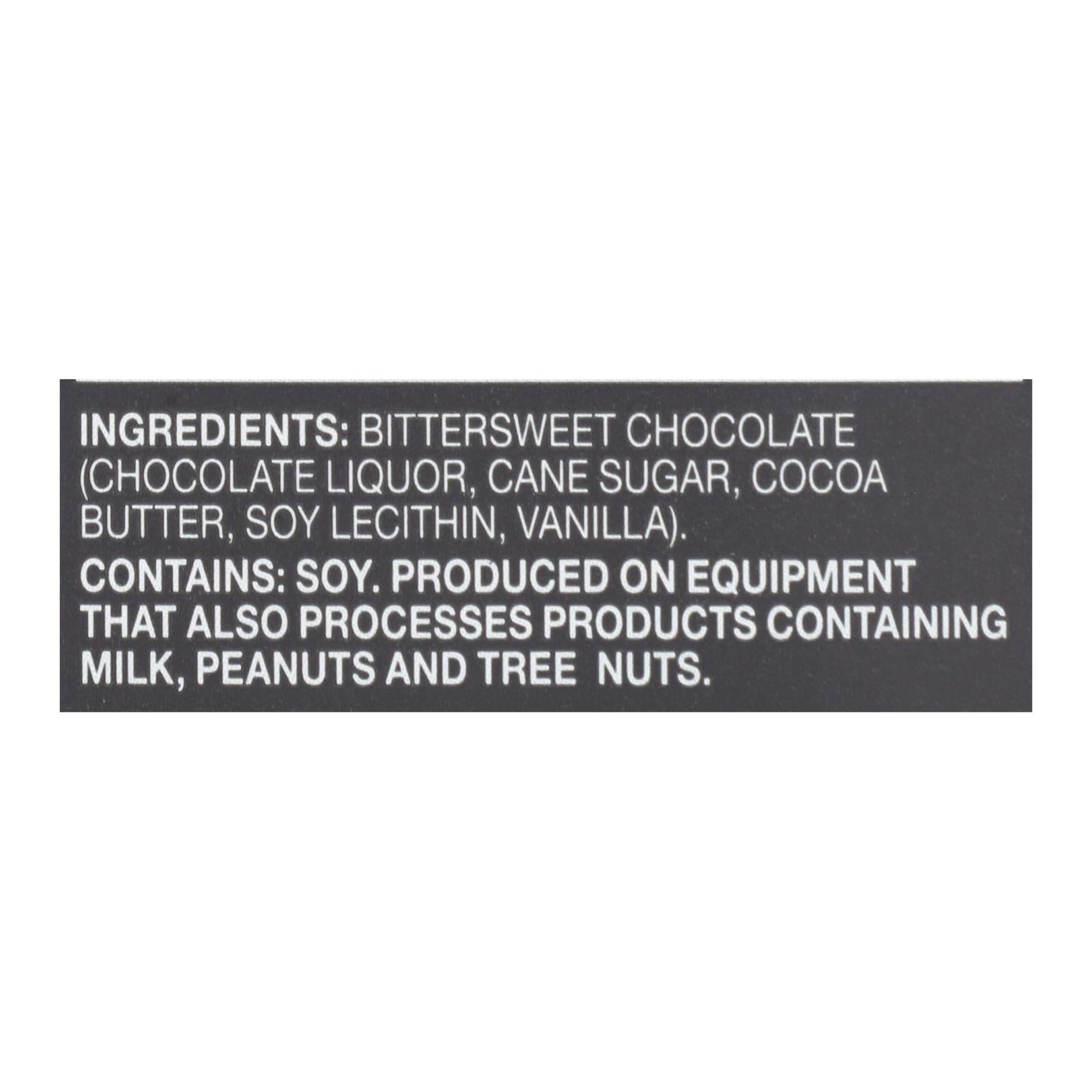 Endangered Species 72% Dark Chocolate Bars, 3oz, Case of 12