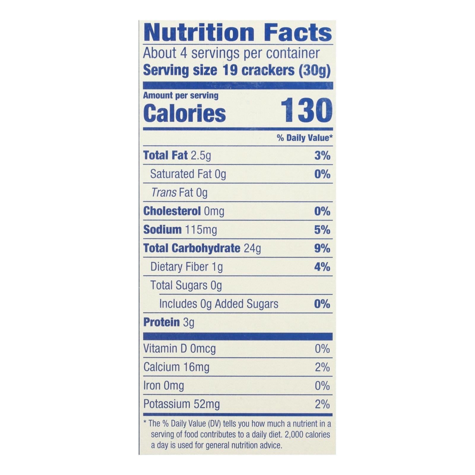 Blue Diamond - Nut Thins - Almond - Case Of 12 - 4.25 Oz.