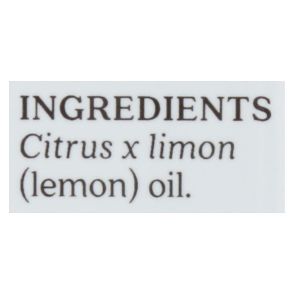 Aura Cacia - Essential Oil - Lemon - 0.5 Fl Oz