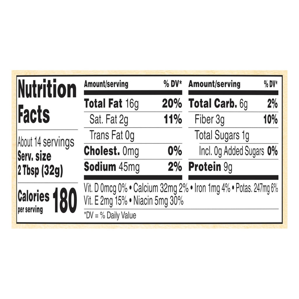 Santa Cruz Organic Crunchy Dark Roast PB, 12-Pack, 16 OZ
