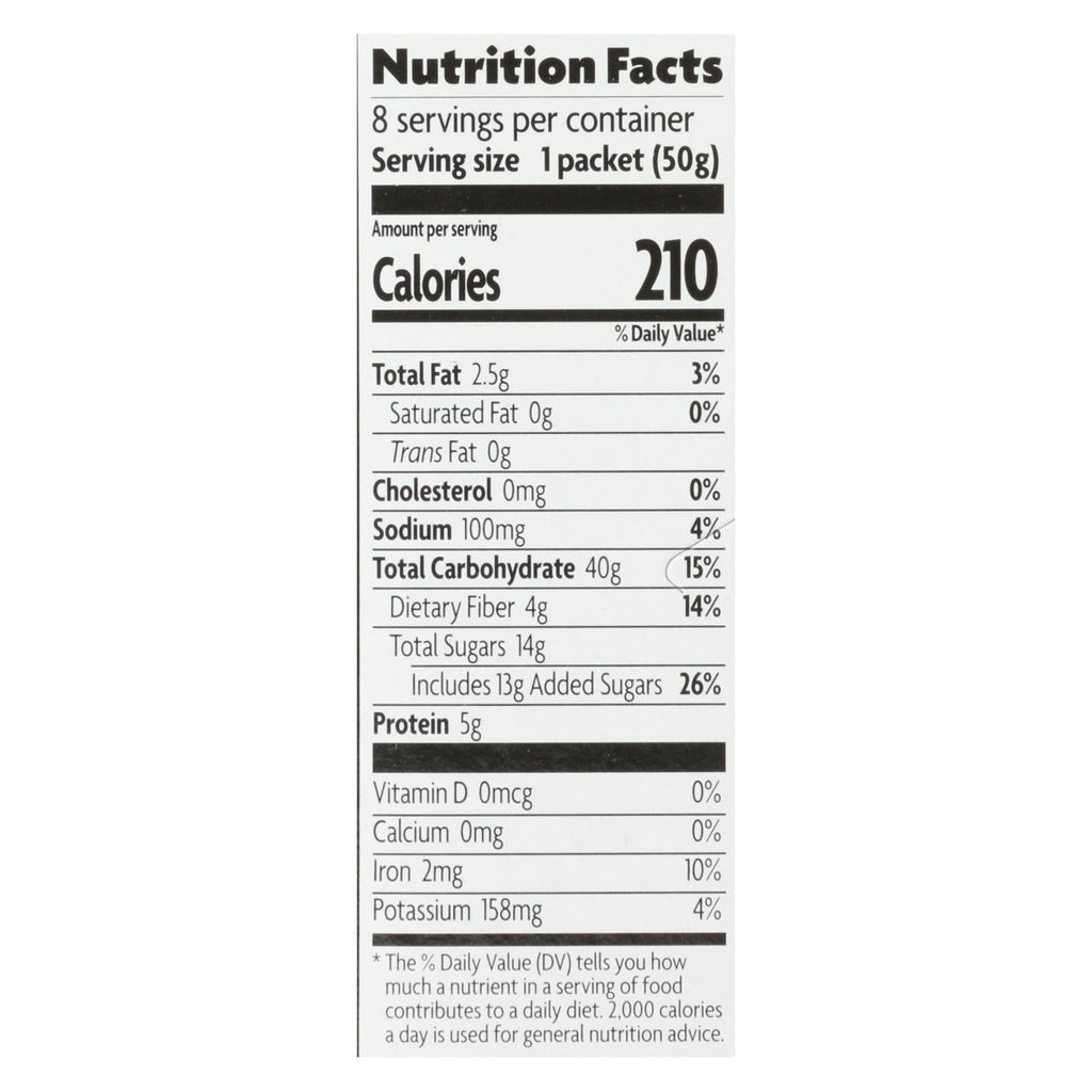 Nature's Path Apple Cinnamon Oatmeal - 6 Pack, 14 Oz Each