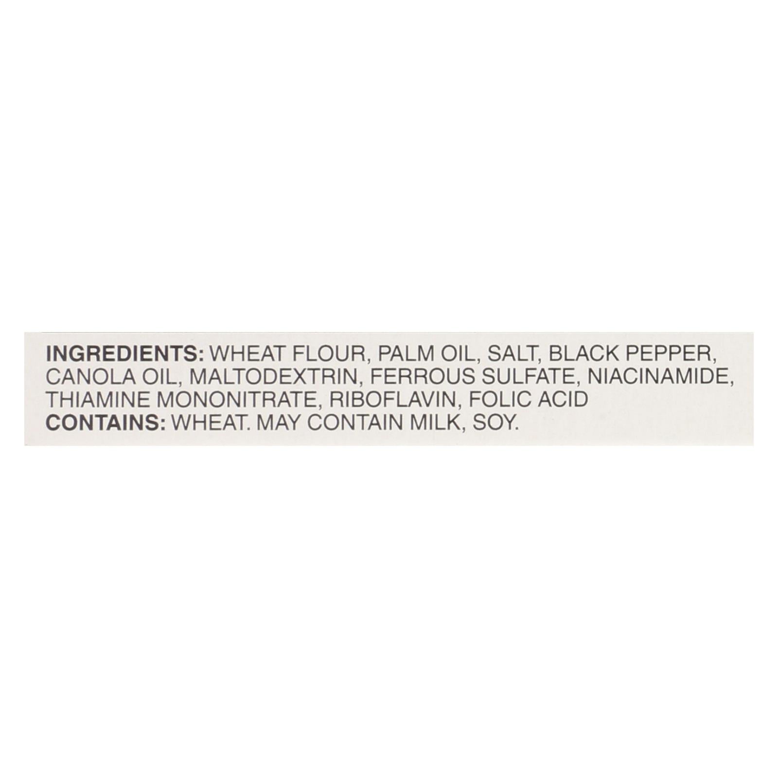 Carr's Bite-Size Cracked Pepper Water Crackers, 12-Pack