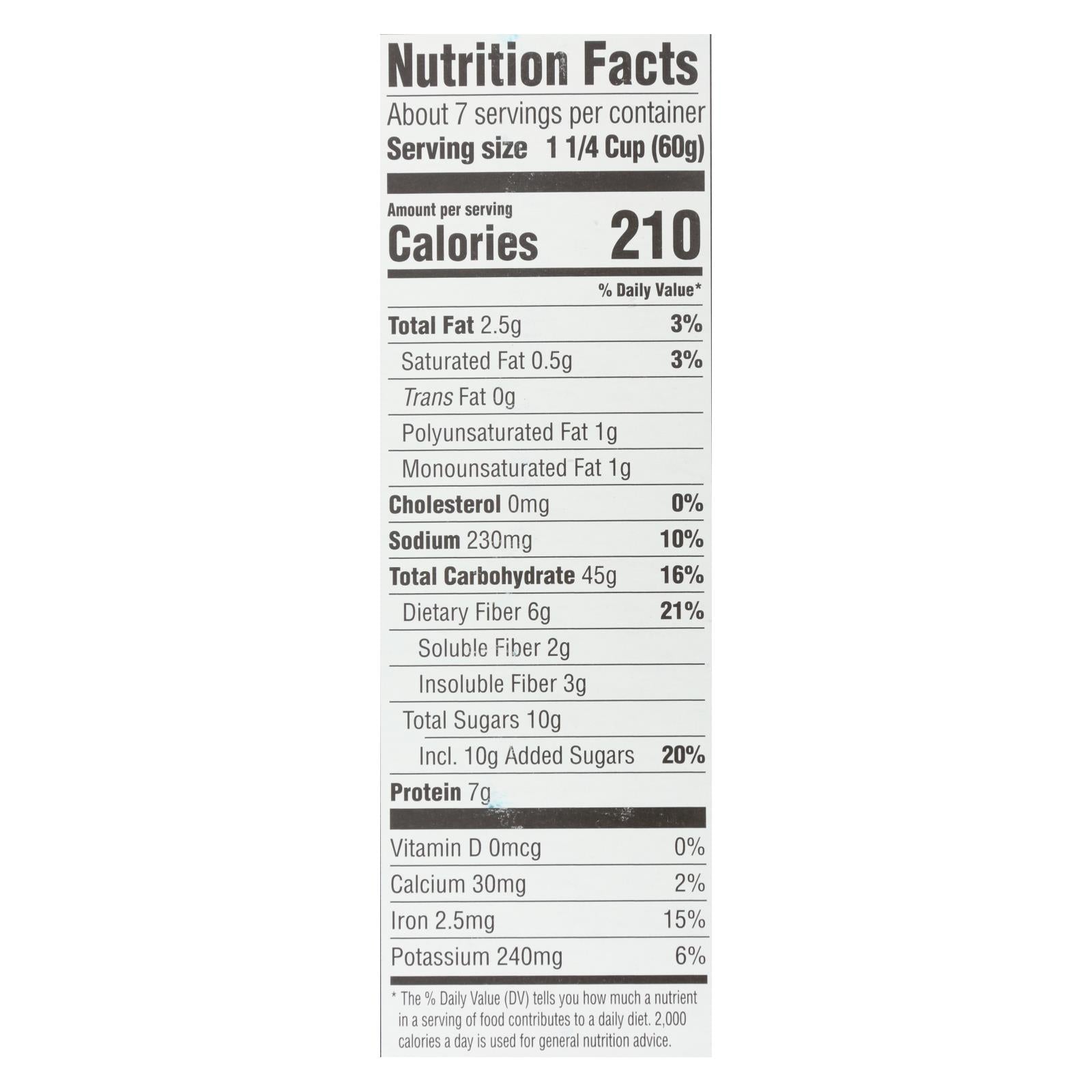 Barbara's Original Oat Crunch Cereal, 12 Pack, 14 oz Each
