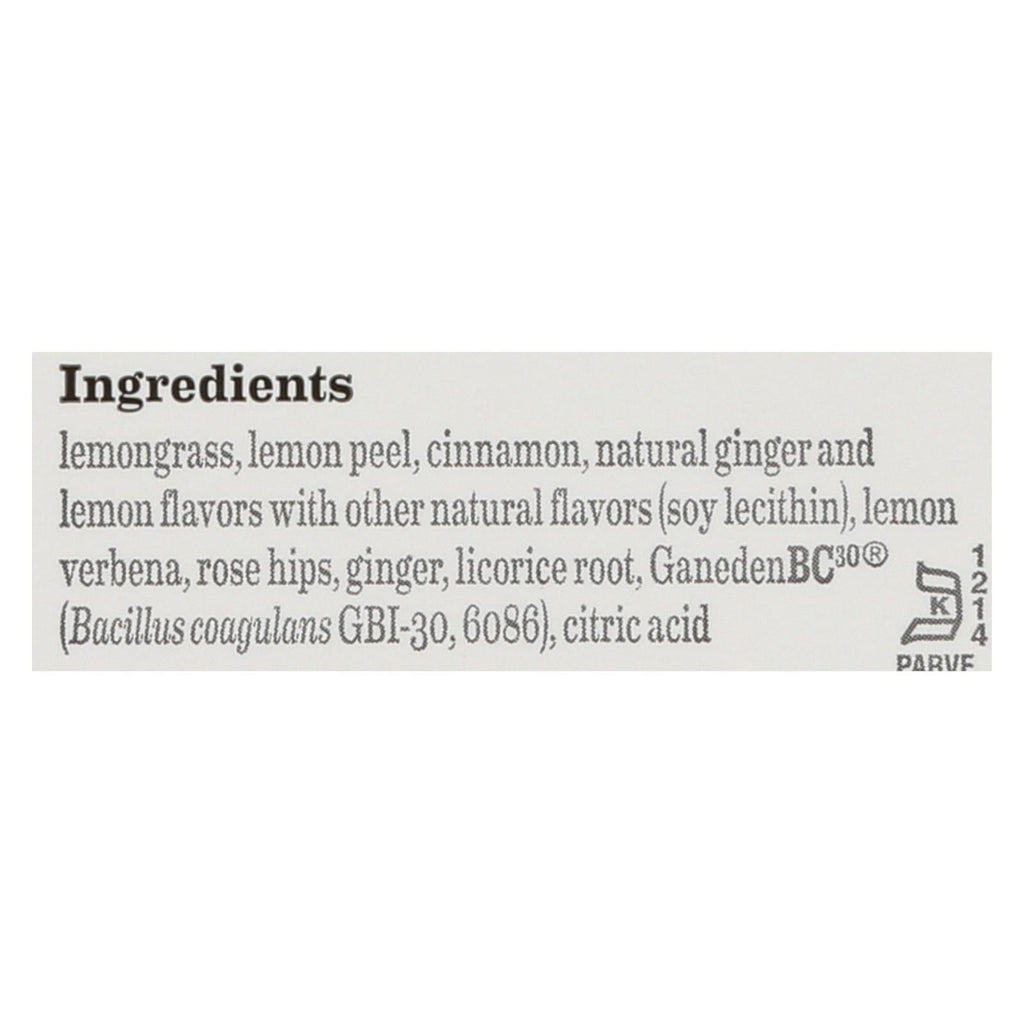Bigelow Lemon Ginger Herbal Tea, 6-Pack (18 Bags Each)