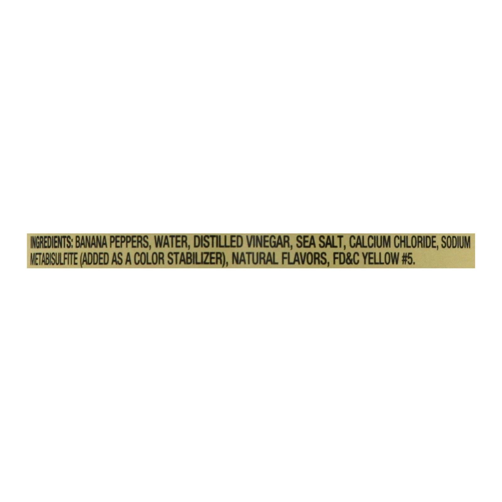 Mezzetta Mild Deli Sliced Pepper Rings, 6-Pack, 16 Fl Oz