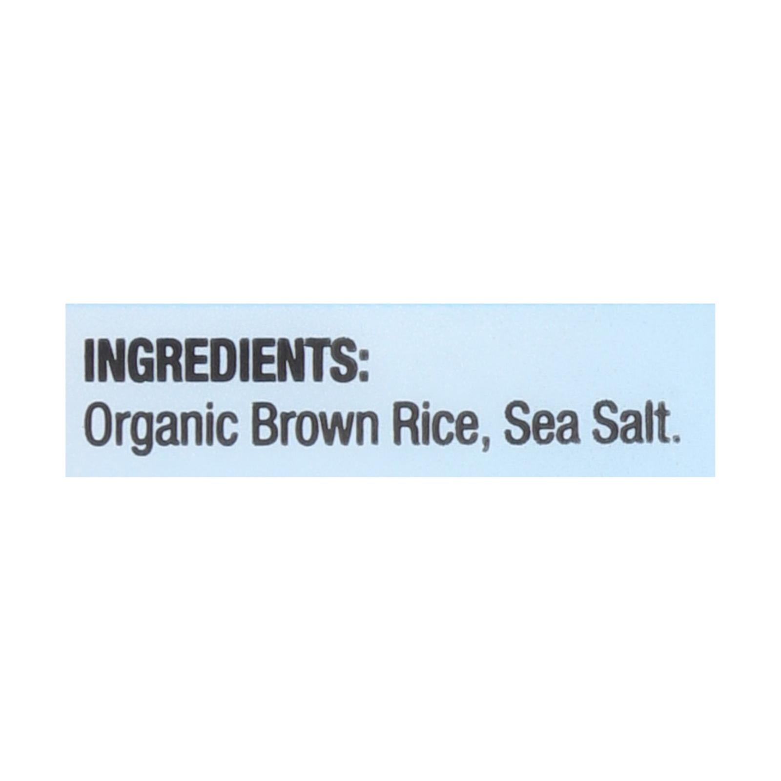 Lundberg Brown Rice Cakes, Salted, 6-Pack (8.5 oz each)