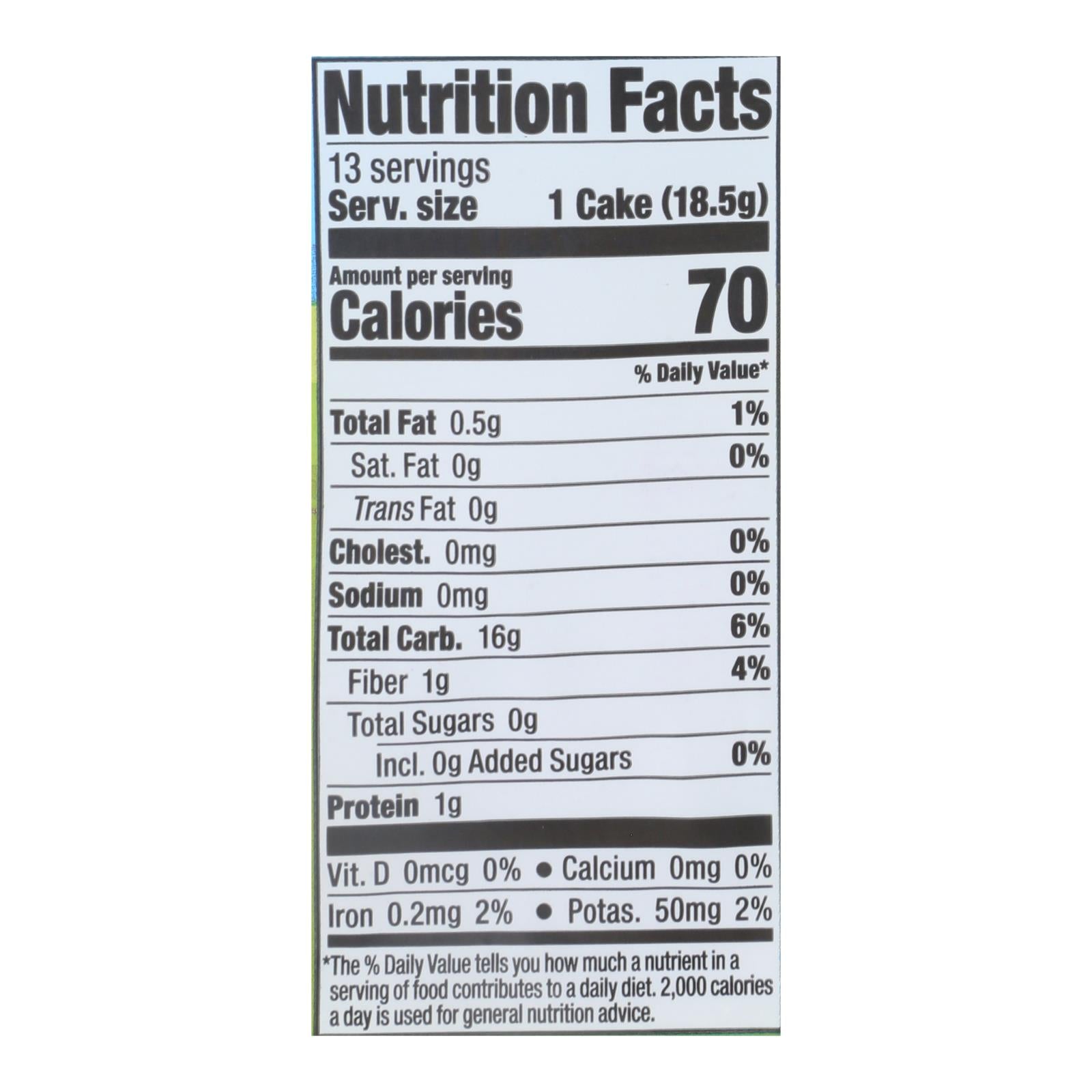 Lundberg Brown Rice Cakes - 6 Pack, 8.5 Oz Each