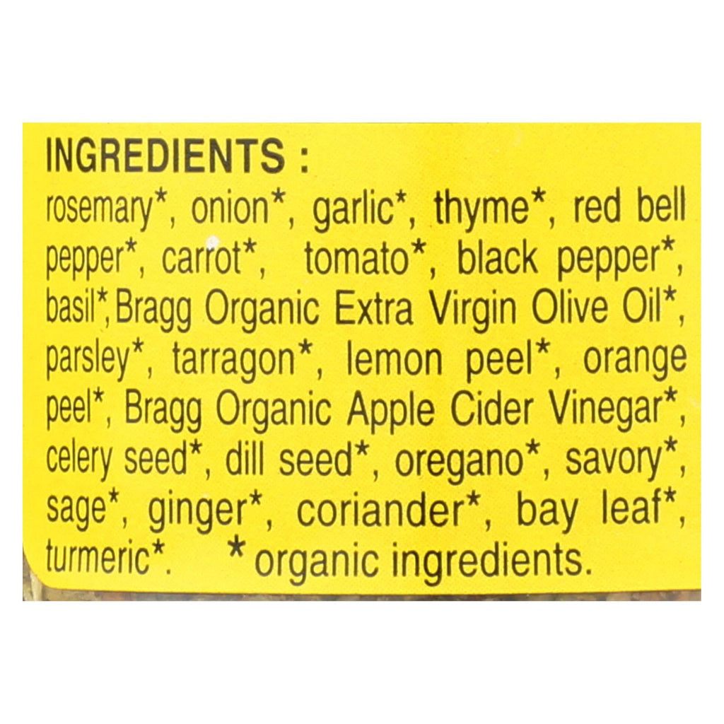 Organic Bragg Sprinkle: Natural Herbs & Spices, 1.5 Oz, 12-Pack