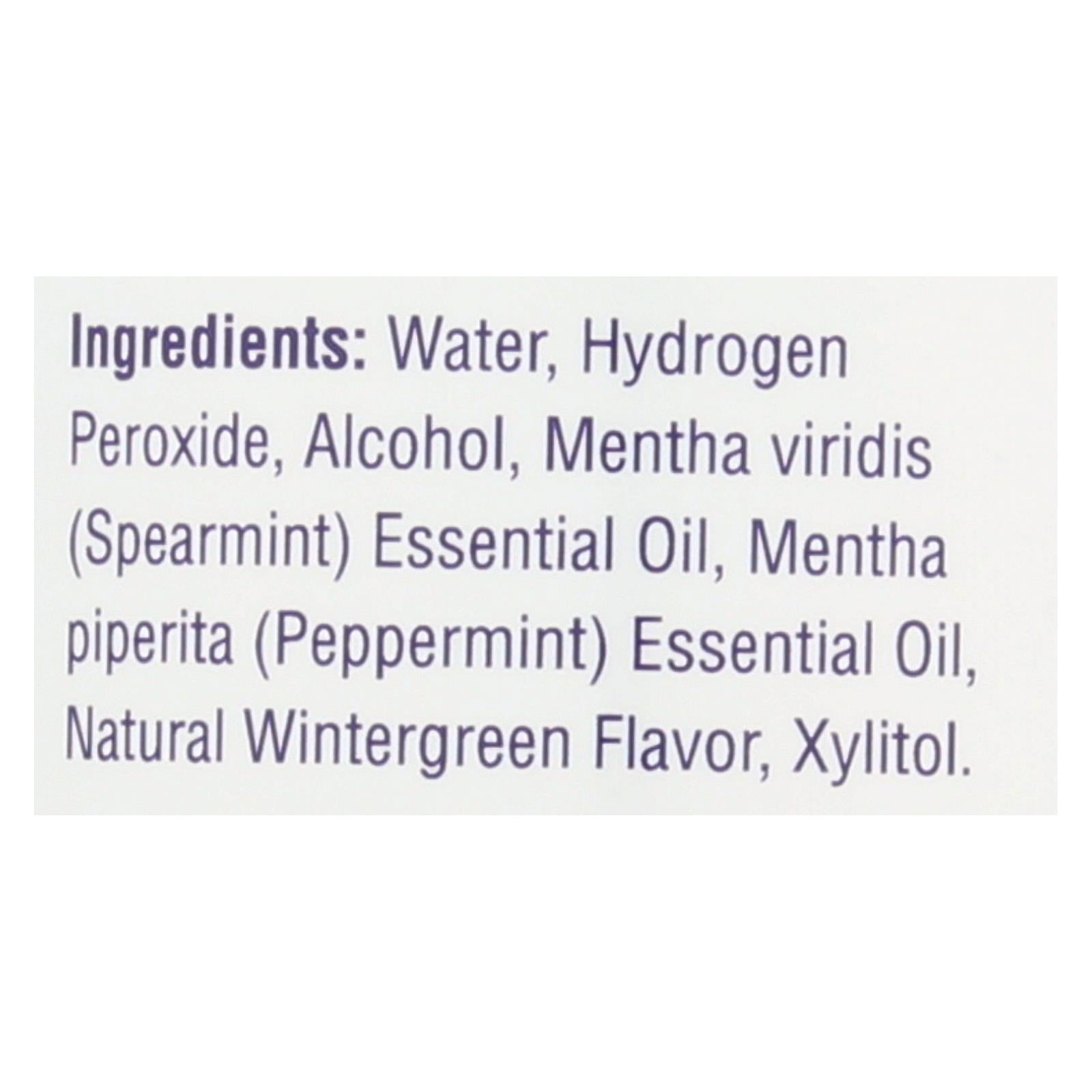 Heritage Wintermint Hydrogen Peroxide Mouthwash - 16 oz