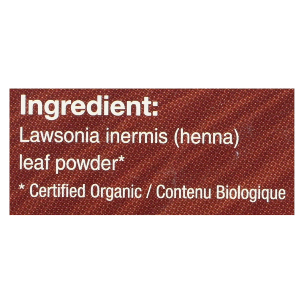 Organic Red Hair Color & Conditioner, 4 Oz