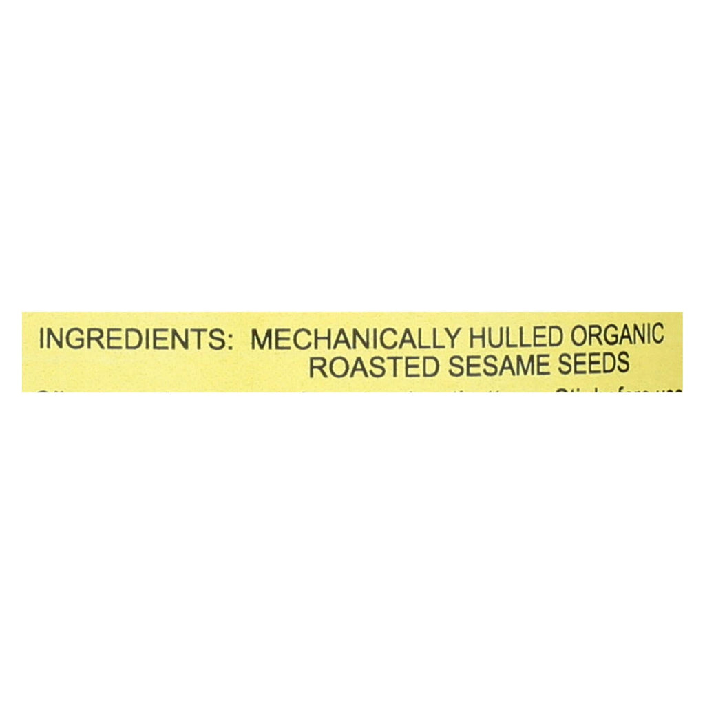 East Wind 100% Organic Roasted No Salt Tahini - 16 oz