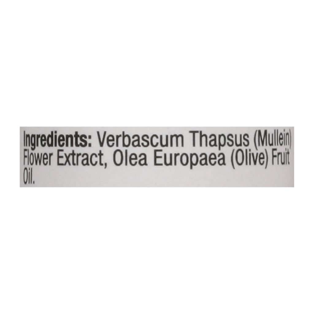 Mullein Flower Ear Oil, Alcohol-Free, 1 fl oz