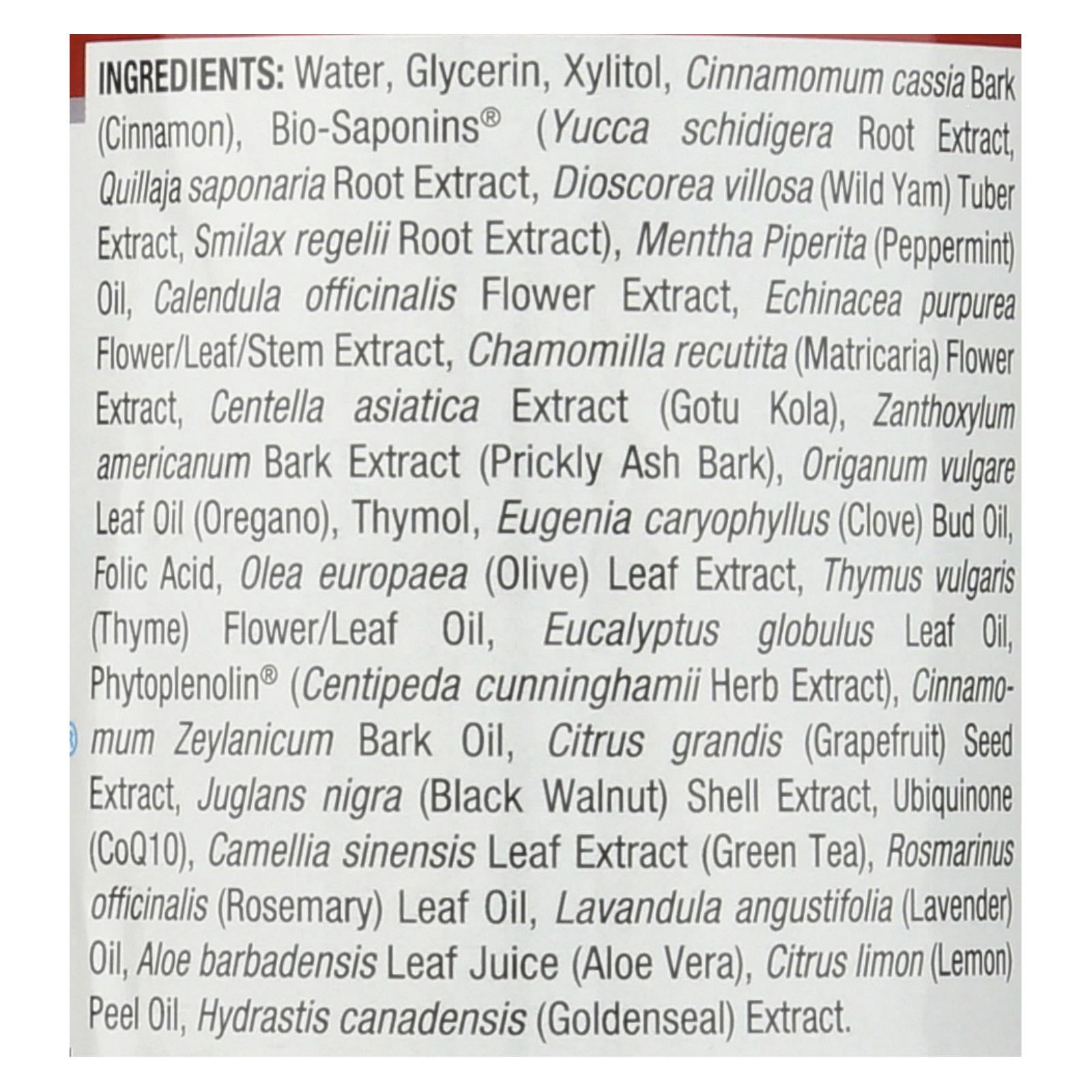Nature's Answer Alcohol-Free Cinna Mint Mouthwash 16oz