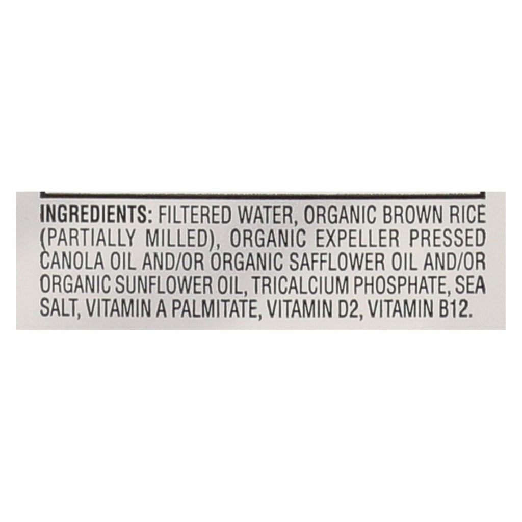 Rice Dream Organic Enriched Rice Drink, 8-Pack, 64 Fl Oz