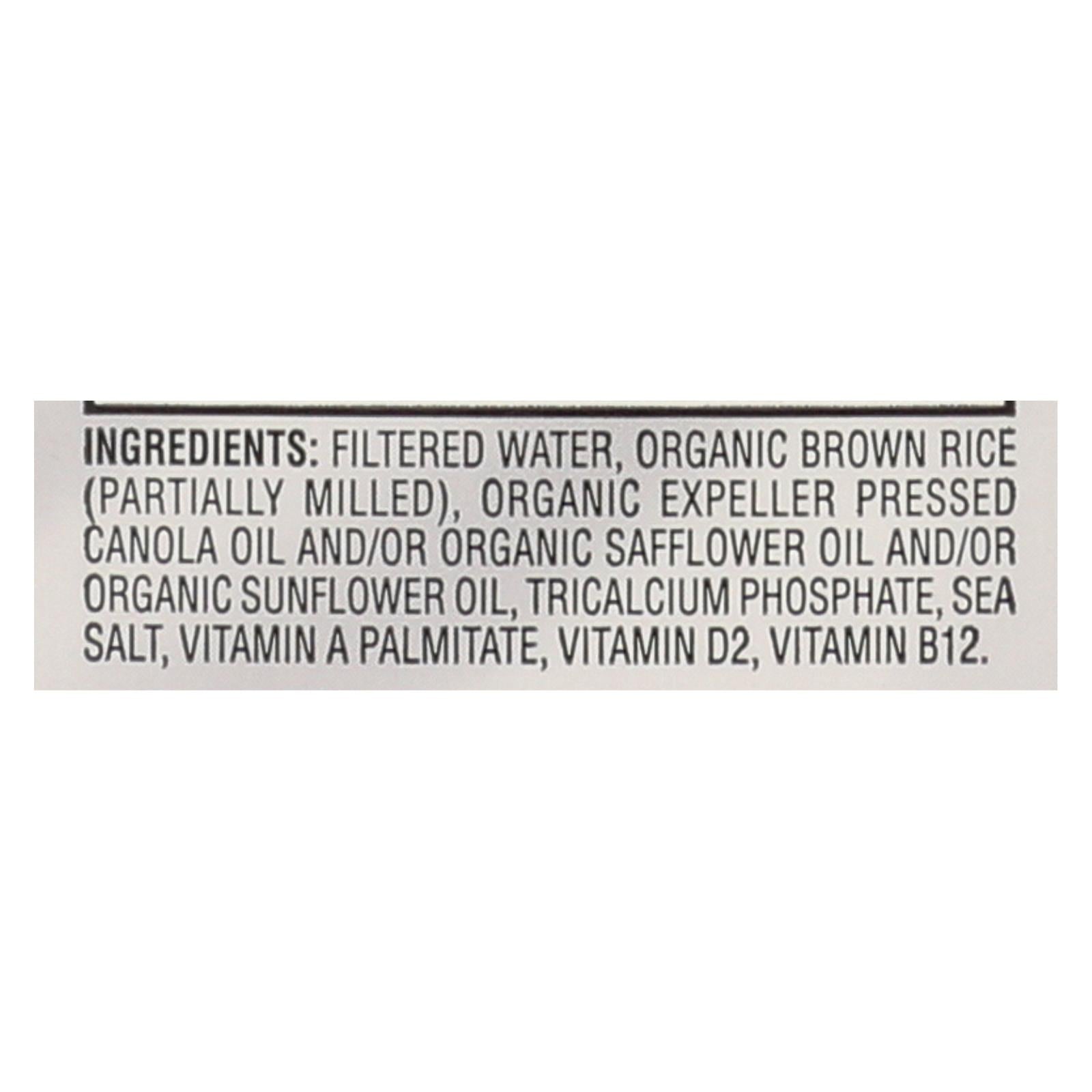 Rice Dream Organic Enriched Rice Drink, 8-Pack, 64 Fl Oz