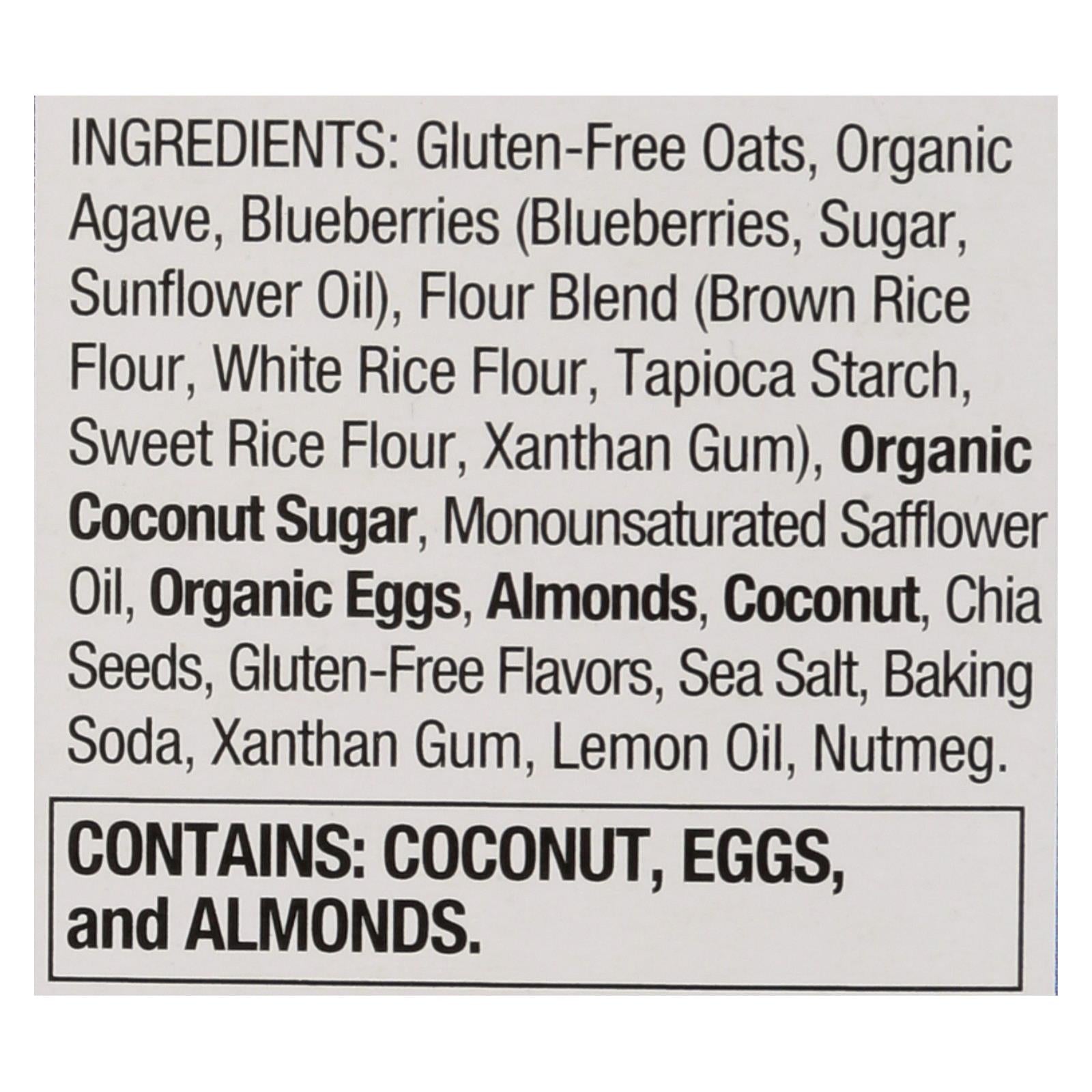 Pamela's Blueberry Lemon Oat Bars, 6-Pack, 1.41 Oz Each
