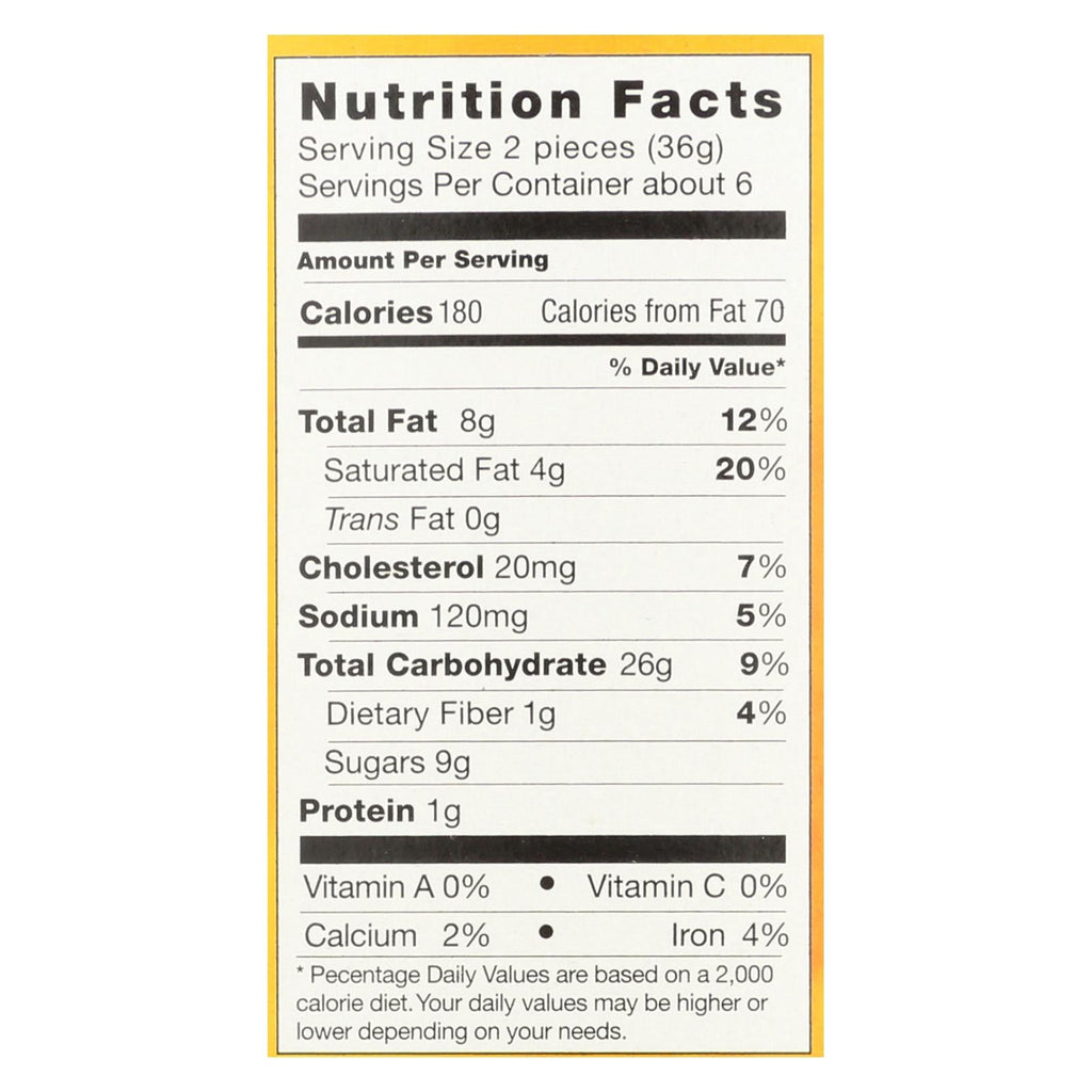 Pamela's Honey Graham Crackers, Case of 6, 7.5 Oz