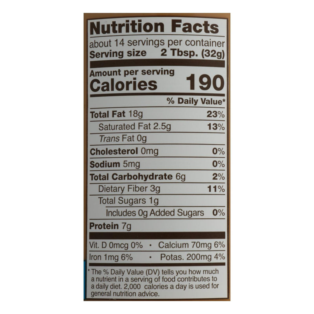 Barney Almond Butter - Bare Smooth - 6 Pack, 16 Oz Each