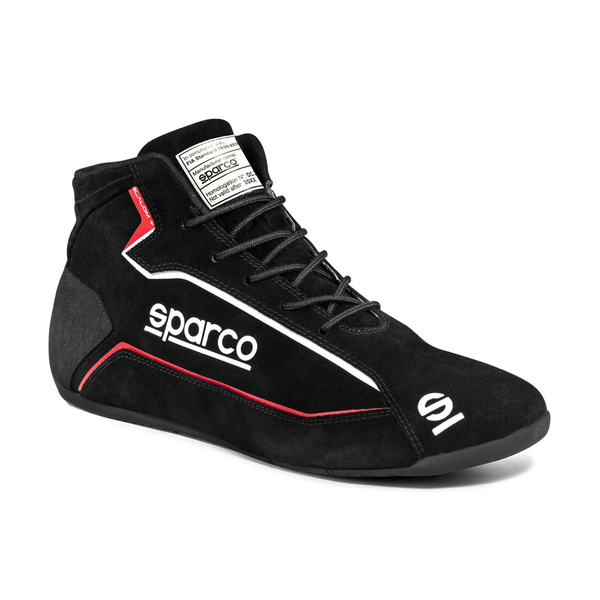 Sparco Slalom+ Suede Racing Shoes - FIA 8856-2018 / SFI 3.3