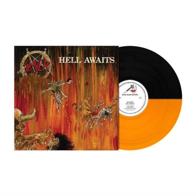 Slayer - Hell Awaits (Transparent Orange & Black Split LP Vinyl) & Live Undead (180G) & Diabolus In Musica & Divine Intervention & Live: Decade Of Aggression & World Painted Blood & Repentless (Trans Orange Yellow Black Splatter LP Vinyl) & Monsters