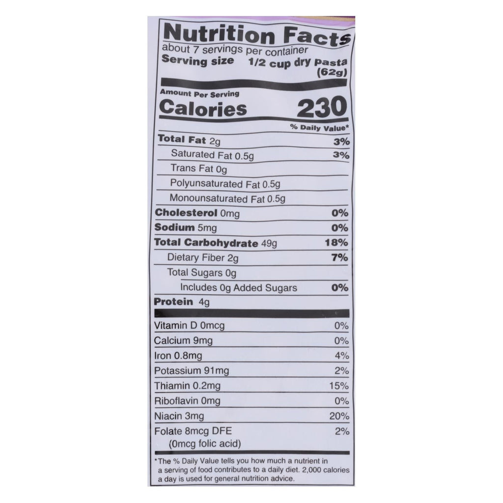 Tinkyada Brown Rice Elbows - Case Of 12 - 16 Oz