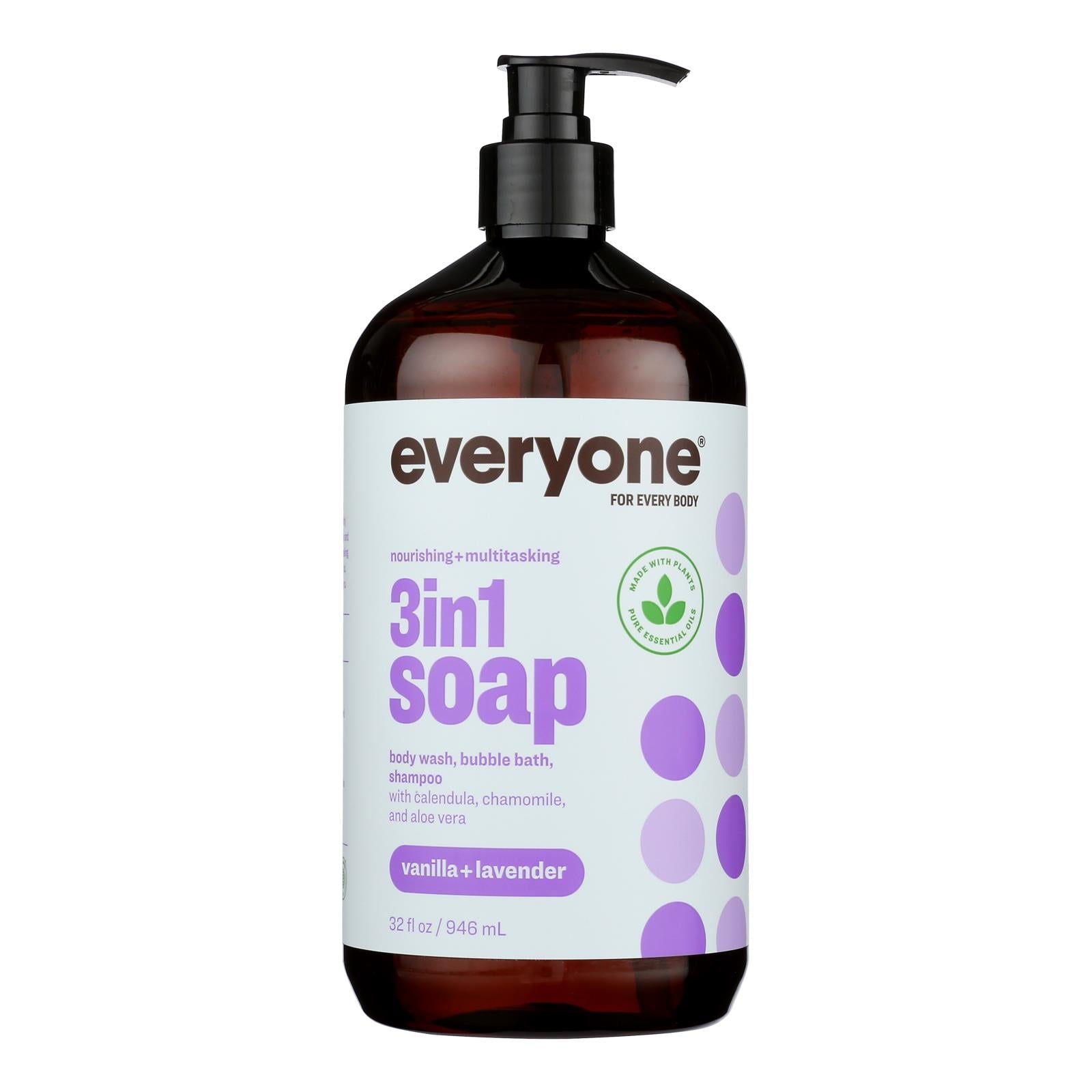 Everyone - Soap Vanilla Lavender - 1 Each-32 FZ