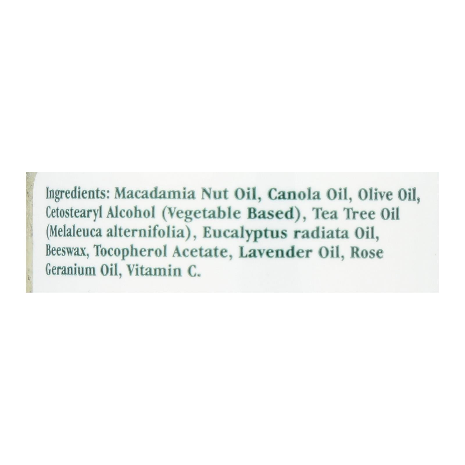 Tea Tree Antiseptic Ointment with Eucalyptus & Lavender 2oz