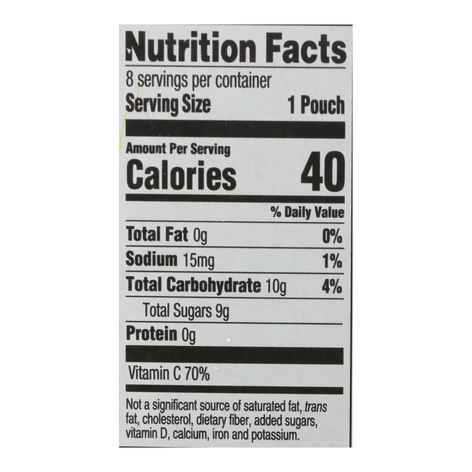 Honest Kids Super Fruit Punch - Case Of 4 - 6.75 Fl Oz