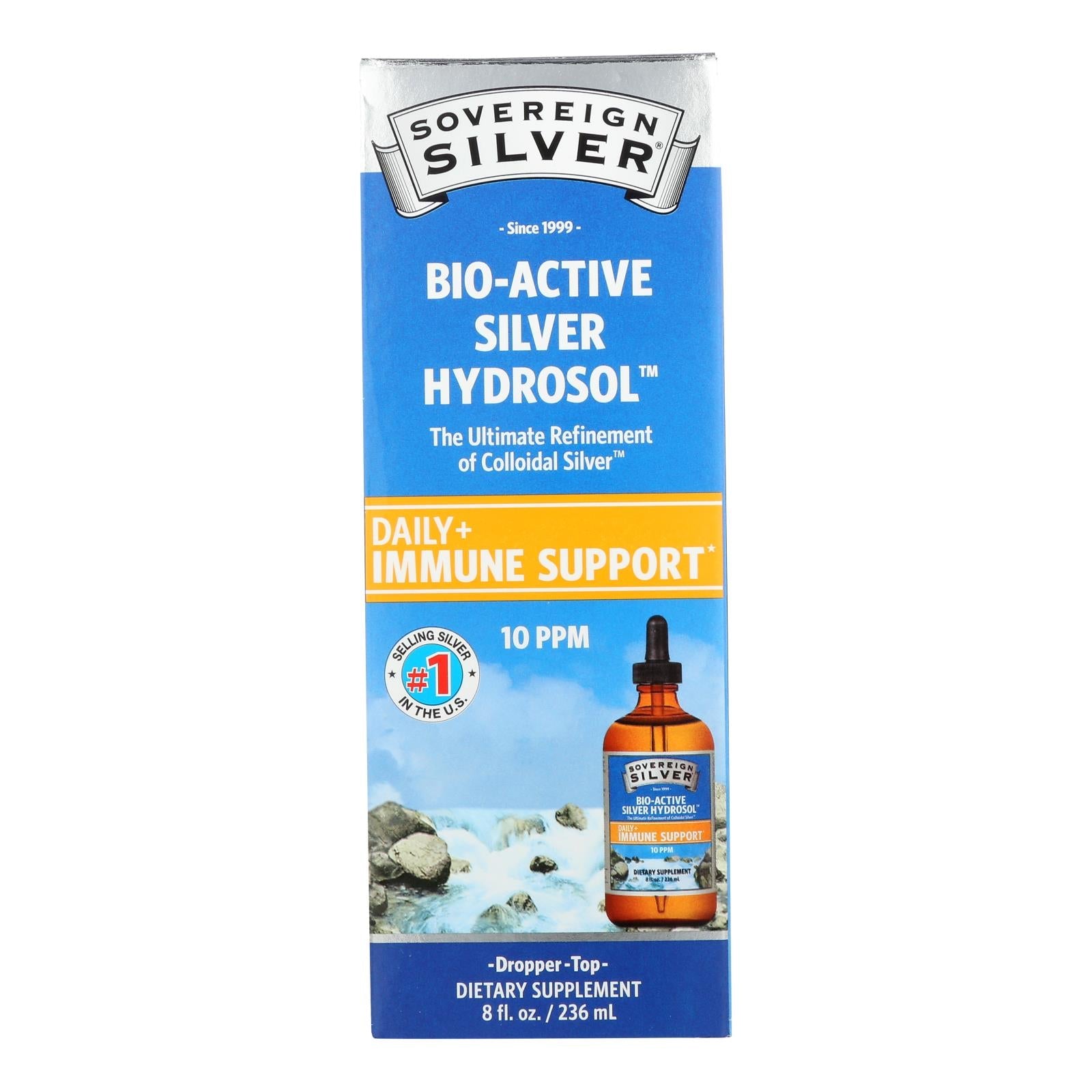 Sovereign Silver - Immune Support Dropper - 1 Each-8 Fz