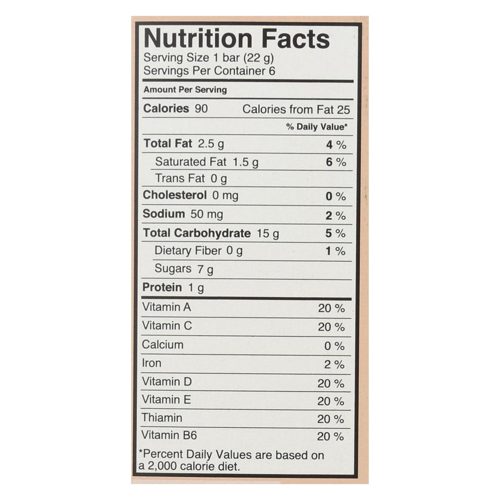Made Good Chocolate Chip Crispy Squares, 6-Pack, 4.68 oz