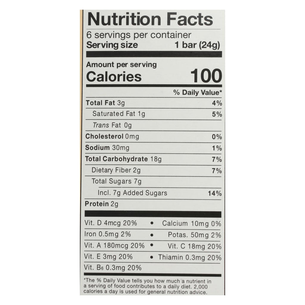 Made Good - Granola Bar Cookies & Cream - Case of 6 - .85 OZ
