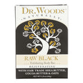 Dr. Woods Bar Soap Raw Black - 5.25 Oz