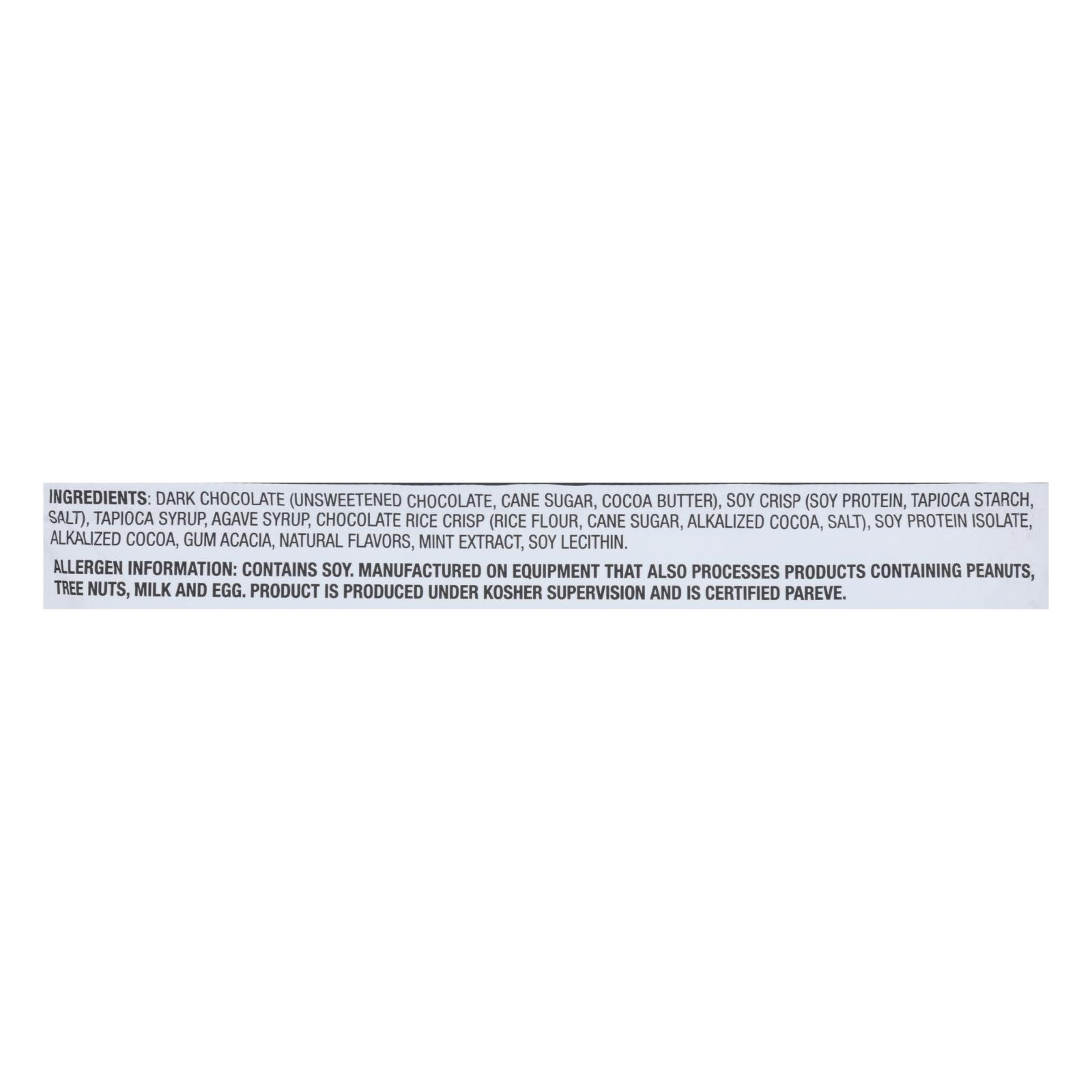 NuGo Dark Mint Chocolate Chip Nutrition Bars, 12 Pack