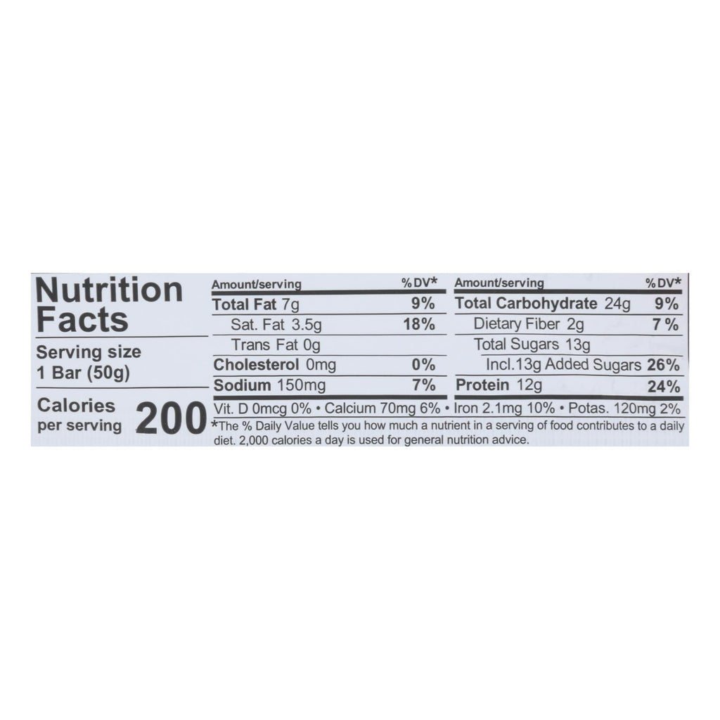 NuGo Dark Peanut Butter Cup Nutrition Bar, 1.76 oz, 12-Pack