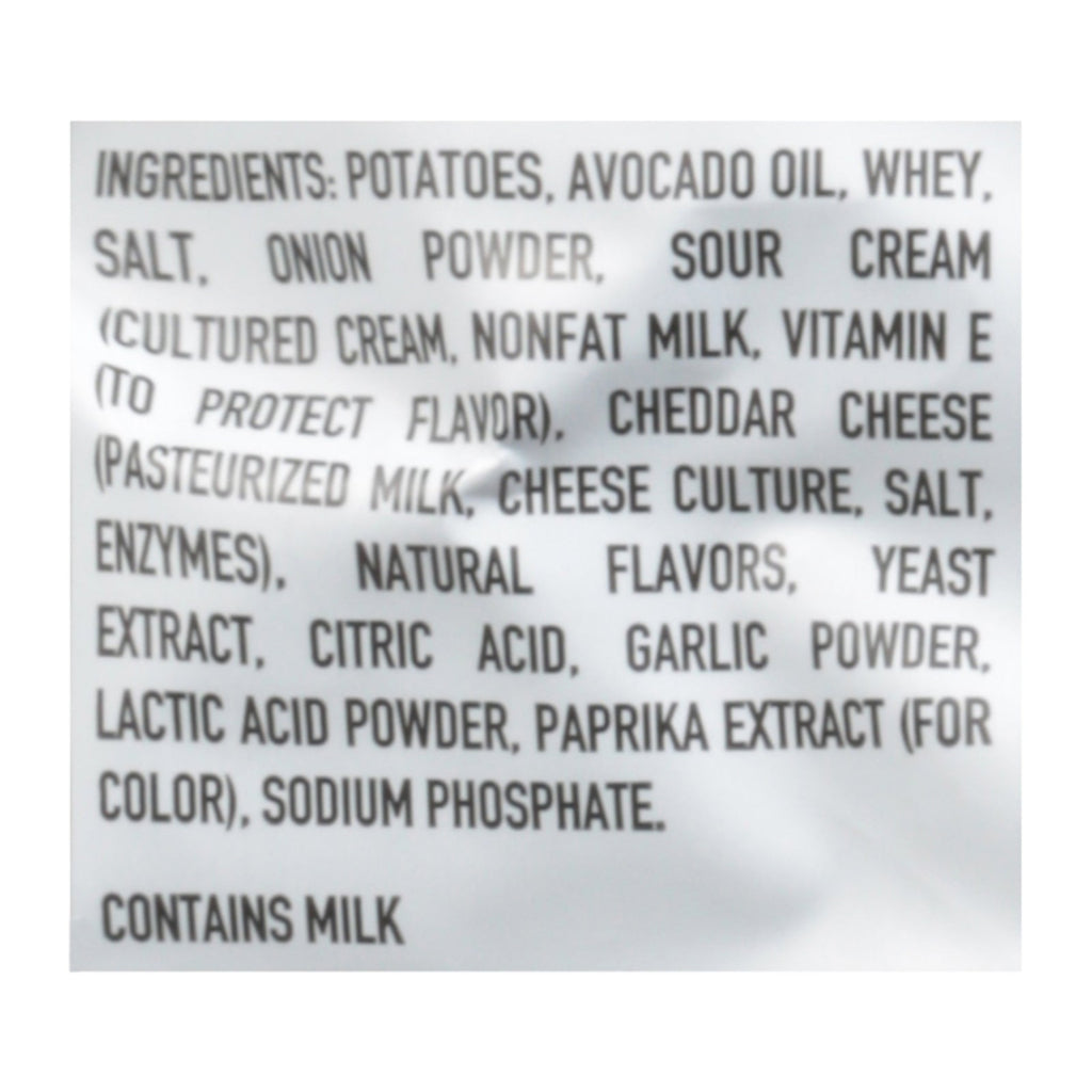 Boulder Canyon Cheddar Sour Cream Chips, 12-Pack, 6 Oz Each