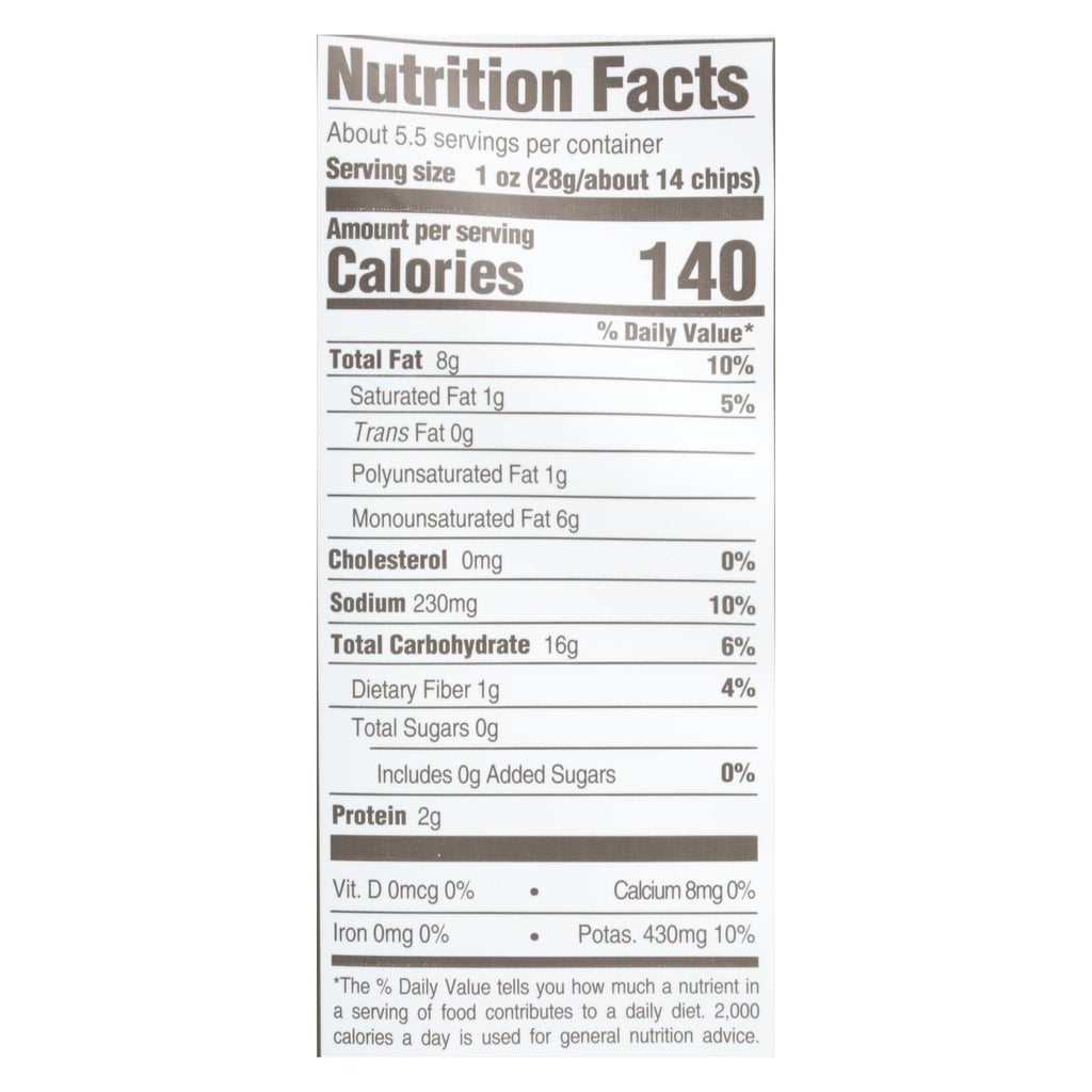 Boulder Canyon Kettle Chips - Malt Vinegar & Sea Salt, 12 Pack