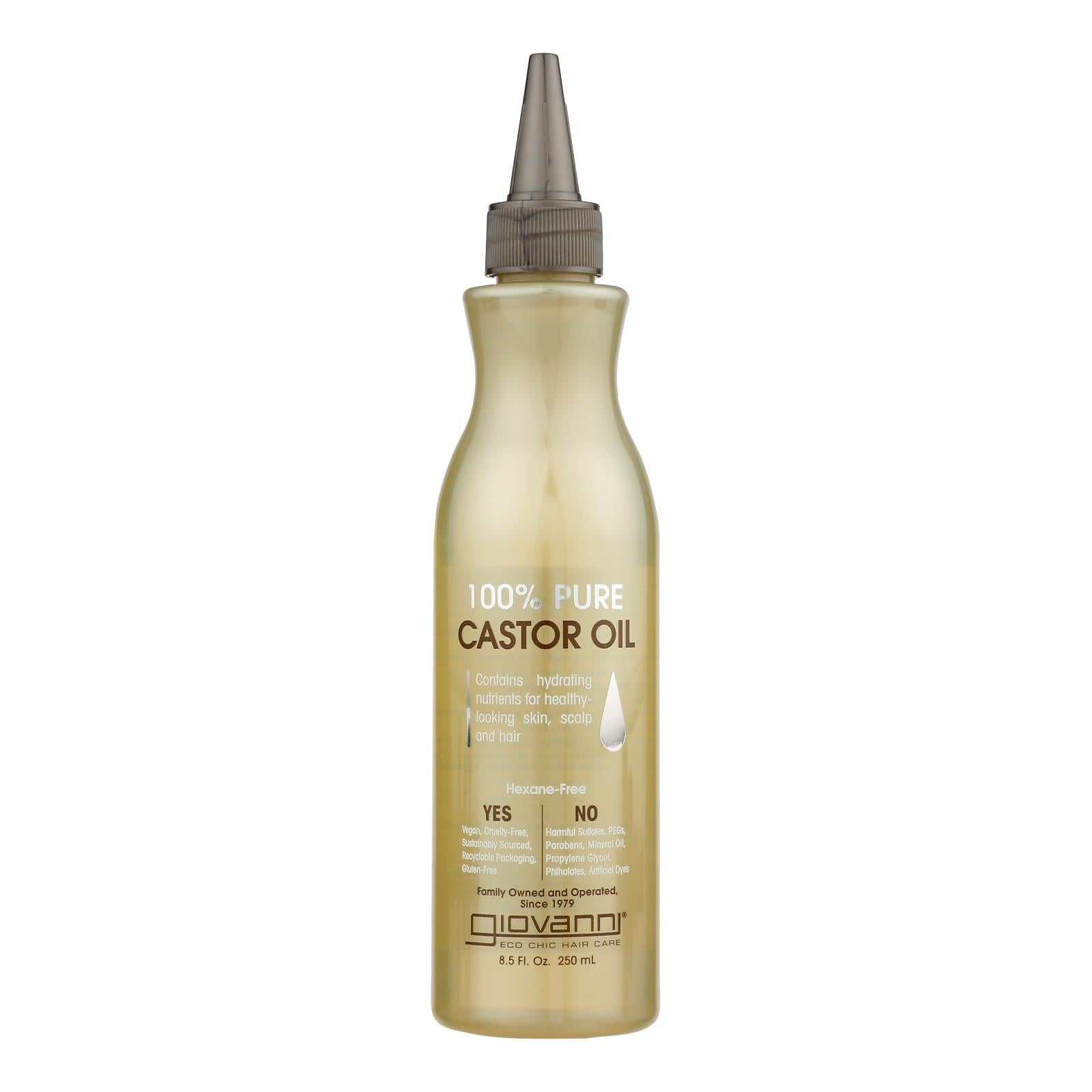Giovanni 100% Pure Castor Oil - 8.5 oz